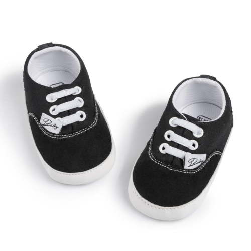 HsdsBebe Baby Unisex Canvas Shoes Casual Sneakers for Newborn 0-18 Months