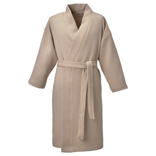 BJÄLVEN Bathrobe - beige S/M