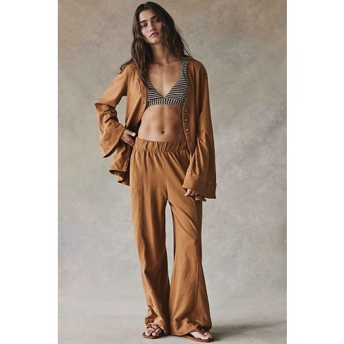 Strada Pant Set | Spice Brown