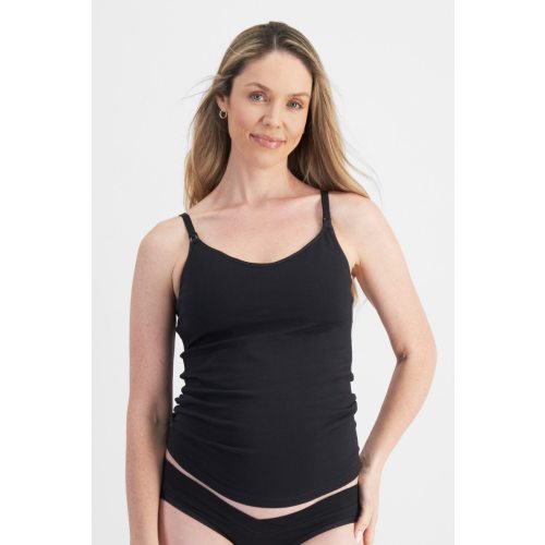 Buy Women's Damn Dry Milk Leaks Scoop Cami in Black Online | BONDS