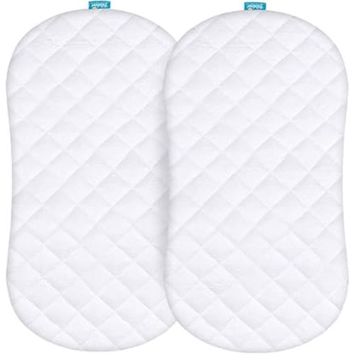 Bassinet Mattress Pad Cover Fit for Halo BassiNest Swivel Sleeper