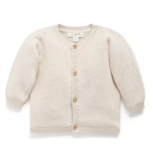 Unisex Textured Knit Cardigan - Baby