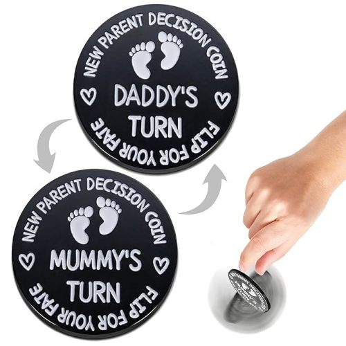 Baby Shower Gifts Parents Decision Tokens for New Mom&Dad,Funny New Baby Gifts New Mom Gifts New Parents Gifts for Couples,Postpartum Gifts for Mom Essentials