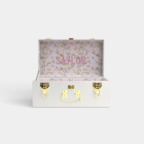 Mini Trunk - White - Sylvia's Summer / No Embroidery