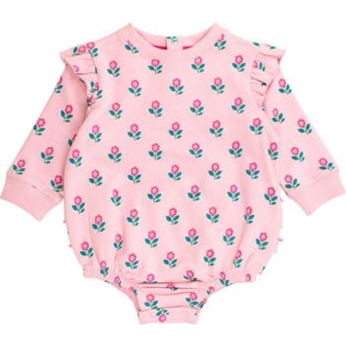 Zinnia Meadow Cotton Bodysuit, 0-3M