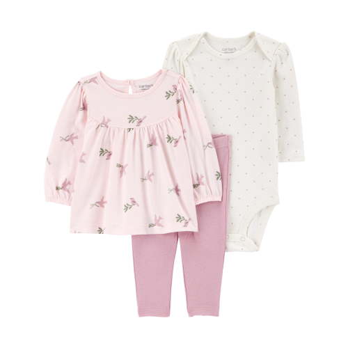 Carter's Child of Mine Baby and Toddler Outfit Set, 3-Piece, Sizes 0/3-24 Months