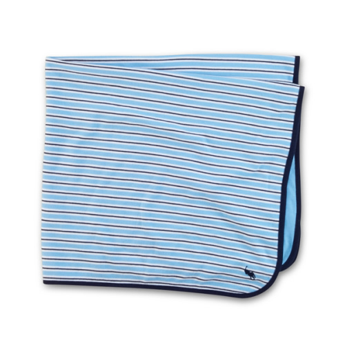 Ralph Lauren Infant Boys' Striped Blanket - Baby