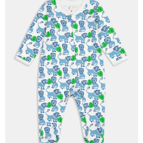 Roller Rabbit Infant Leo The Lion Zipper Footie