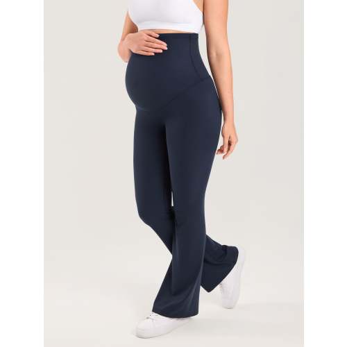 Natrelax® No Front Seam Maternity Flare Leggings 31.5"