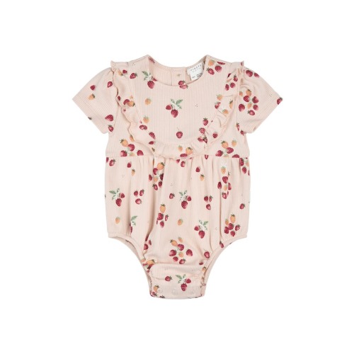 Strawberry Print Bodysuit