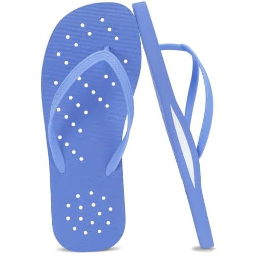 Womens Shower Shoes, Dorm Beach Pool Gym Flip Flops