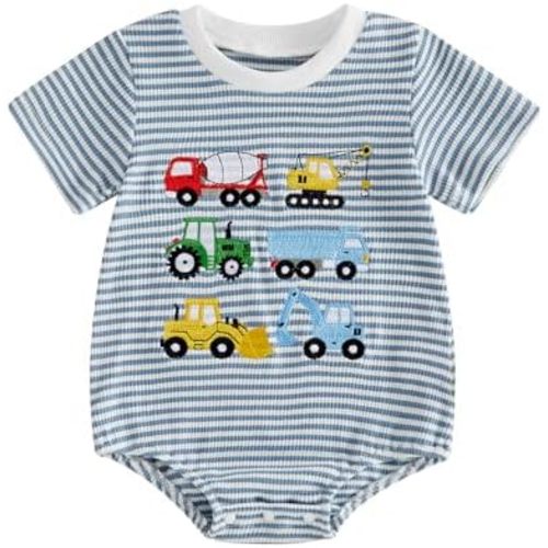 Newborn Baby Boy Girl Summer Clothes Funny Print Sweatshirt Romper Oversized Infant Short Sleeve Bodysuit