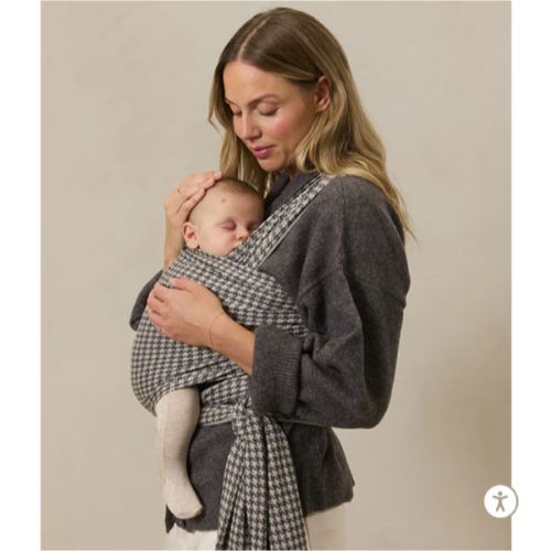 Stormy Houndstooth Wrap