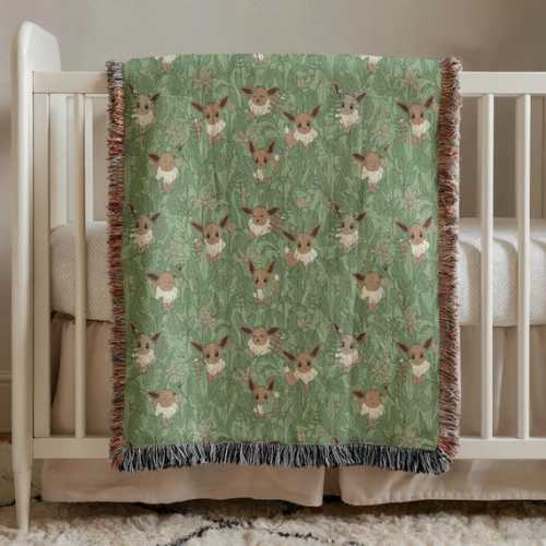 Hidden in leevees woven blanket