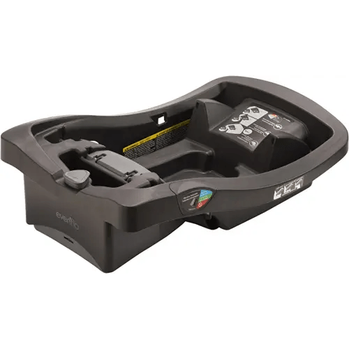Evenflo LiteMax Infant Car Seat Base, Easy to Install, Versatile and Convenient, Meets All Federal Safety Standards, Durable Construction, Compatible with All LiteMax Infant Car Seats, Black
