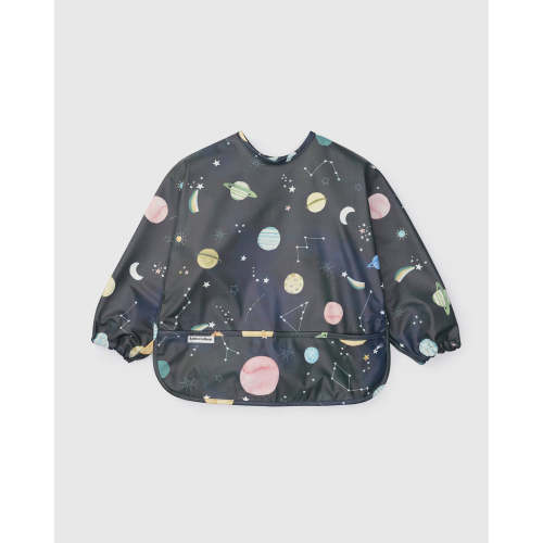 Long Sleeve Bib - Planets