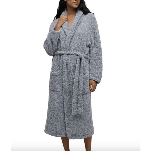 Barefoot Dreams CozyChic® Long Wrap Robe, Moonbeam