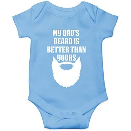 My Dad's Beard Is Better than Yours - Funny Baby Essentials Bodysuit - Newborn Baby Girl Clothes