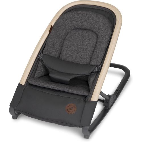 Maxi-Cosi Kori 2-in-1 Baby Bouncer Seat for Infants, Baby Rocker Chair, Portable Baby Bouncer, Classic Graphite