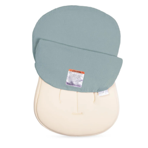 Lounger Curve Muslin Cover | Slate