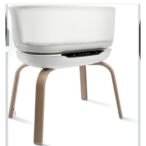 Graco SmartSense Soothing Baby Bassinet – Smart Newborn Bassinet Detects and Automatically Responds to Baby's Cries – for Newborn Babies to 6 Months