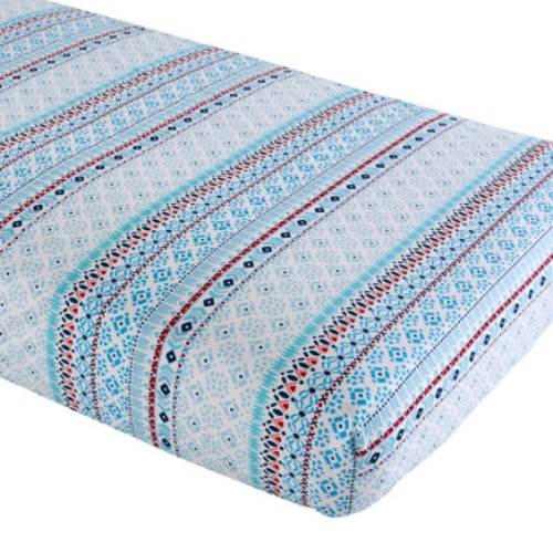 Painted Parade Crib Sheet