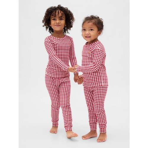 Baby & Toddler Organic Cotton Henley PJ Set | Gap