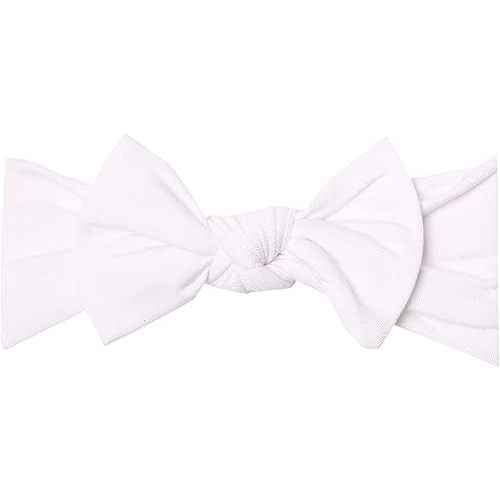 Copper Pearl Baby Bows: Stylish Headbands for Baby Girls, Premium Soft and Stretchy Baby Headbands, Perfect for Newborns, Trendy Designs - Dove