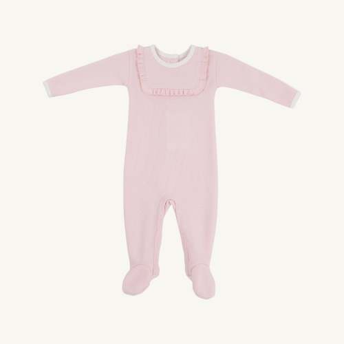 Rock Me Romper (Ribbed) - Palm Beach Pink