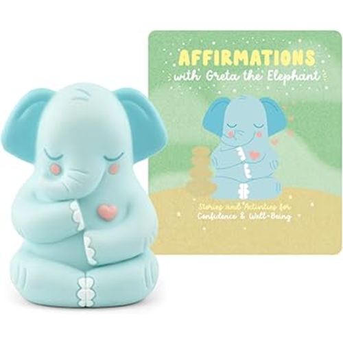 Tonies Affirmations with Greta The Elephant Audio Toy Figurine from Mindfulness