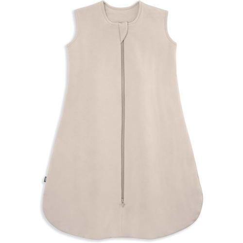 HALO SuperSoft Bamboo Wearable Blanket 1.5 TOG – Buttery Soft, Plush Baby Sleep Sack for Newborns, Infants & Toddlers, Hip-Healthy Design, Machine Washable, 6-12 Months, Medium, Oat