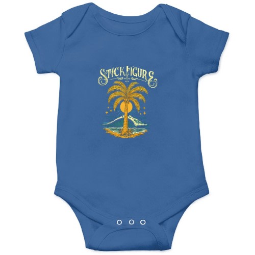Stick Figure Merch Baby Onesies