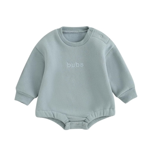 Amazon.com: VISGOGO Newborn Infant Baby Boy Oversized Romper Sweater Onesie Coming Home Outfit Neutral Clothes (Bubs-Blue, 6-12 Months): Clothing, Shoes & Jewelry