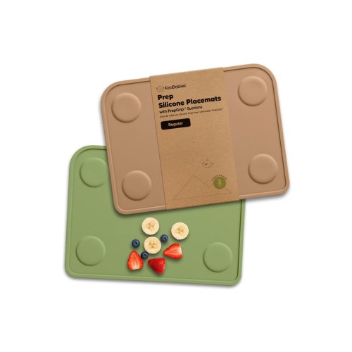 2-Pack Prep Silicone Placemats