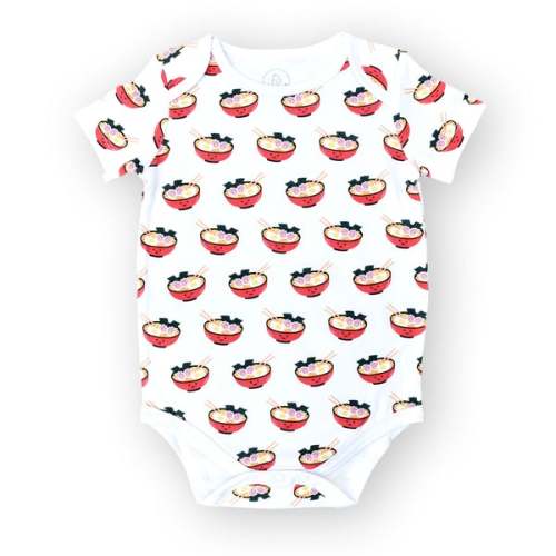 Organic Cotton Baby Onesie - Ramen | The Wee Bean