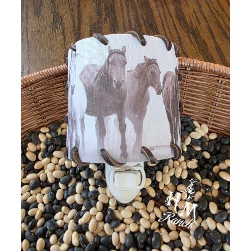 Western Nightlight, Running Horses