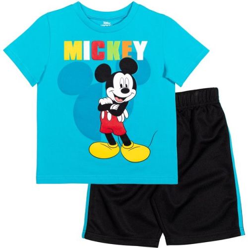 Disney Mickey Mouse Baby T-Shirt and Shorts Outfit Set Infant