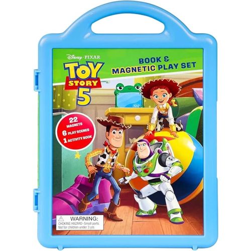 Disney Pixar: Toy Story 5 Book and Magnetic Play Set Paperback – May 5, 2026