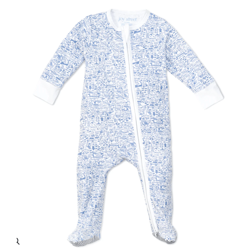 Cape Cod Zip Baby Onesie | Joy Street Kids
