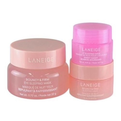 Laneige Pump & Hyrate Trio Set 3-piece SET KIT Wake up to your bounciest, most hydrated skin yet