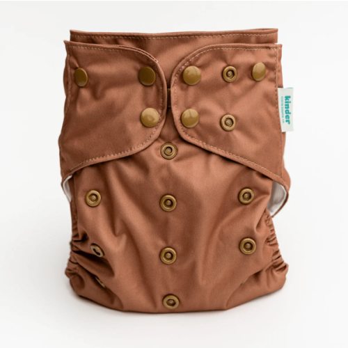 Solid Color: Essentials Pocket Cloth Diaper with Athletic Wicking Jersey, Grows with your Baby