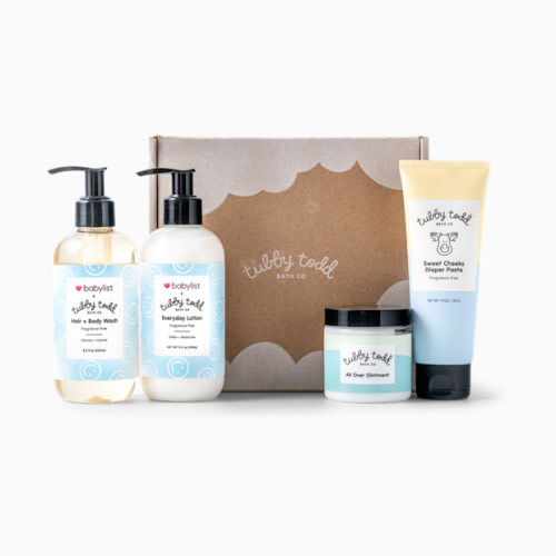 Tubby Todd Tubby Todd x Babylist Baby's First Year Skincare Gift Set - Fragrance-Free