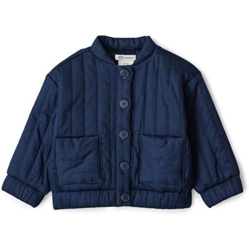 Amazon Essentials x Sofia Grainge Baby Girls' Cotton Sateen Lightweight Printed Jacket