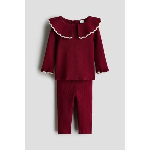 2-PIECE COTTON-KNIT SET