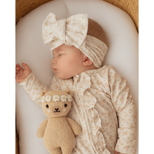 Oversized Topknot | Vintage Rose – Little and Fern