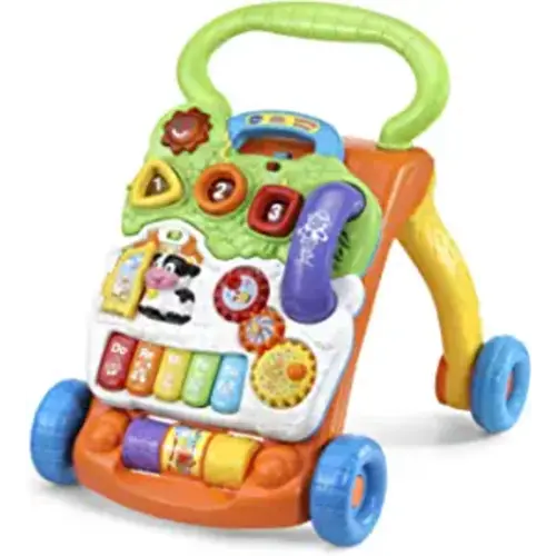 VTech Sit-to-Stand Learning Walker (Frustration Free Packaging) , Orange