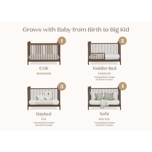 Saint 4-in-1 Convertible Crib - Delta Children