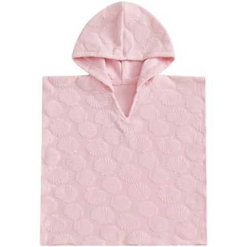 Toddler Baby Girl Boy Hooded Beach Towel Terry Swimsuit Cover Up Poncho Bath Towel Bathing Suit Summer Beach Coverup