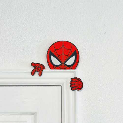 Spider-Man Door Frame Decor: 3D Doorables™ Kids Room Topper