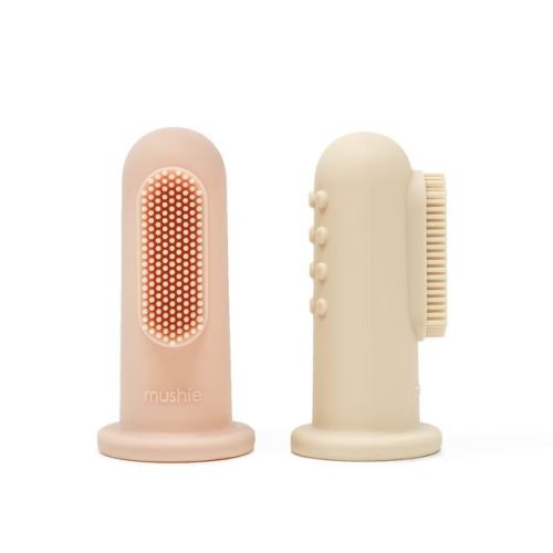 Finger Toothbrush Shifting Sand / Blush One Size